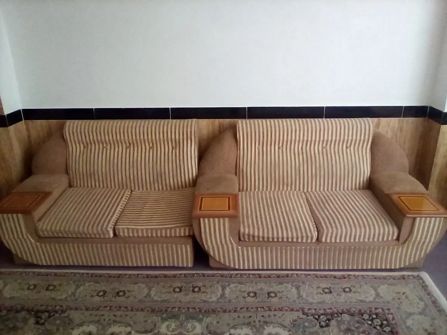 مبل هفت نفره مناسب خانه محیط کارگاهی خانه باغ|مبلمان خانگی و میز عسلی|سنندج, |دیوار