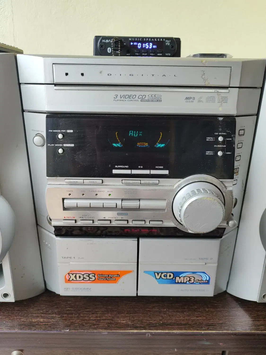 ضبط خانگی ال جی با فلش پلیر|سیستم صوتی خانگی|چالوس, |دیوار