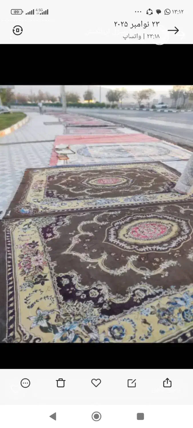 قالی دست دوم|فرش|فیروزآباد (فارس), |دیوار