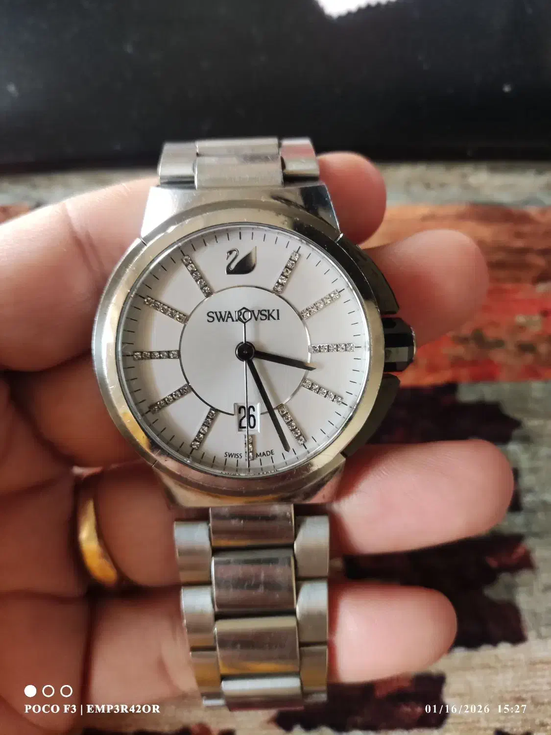 ساعت  سواروفسکی|ساعت|تنکابن, |دیوار