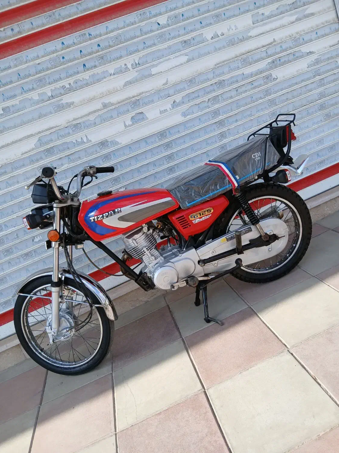 موتور هندا ۱۲۵ مزایده|موتورسیکلت|نظرآباد, رسالت|دیوار