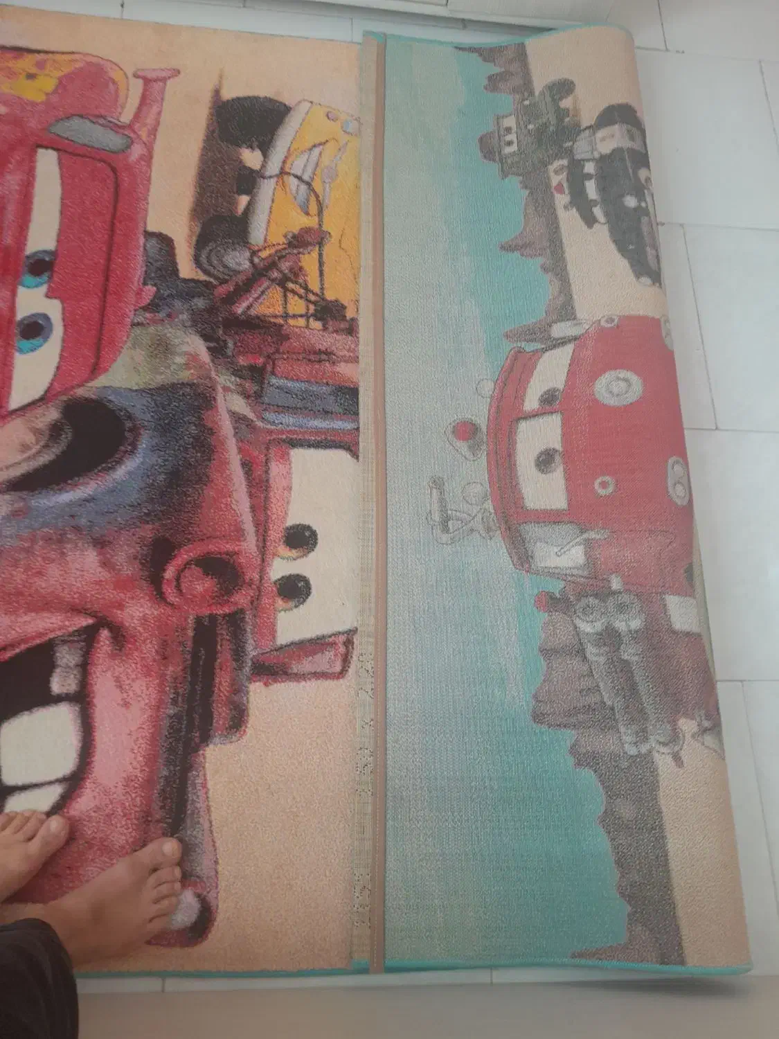 فرش اتاق کودک پسر|اسباب و اثاث بچه|کرج, کوی کارمندان جنوبی|دیوار