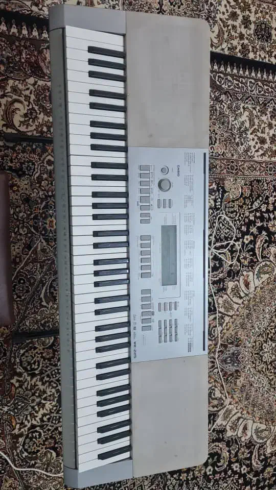 پیانو مدل کاسیو|پیانو، کیبورد، آکاردئون|اهواز, کمپلو شمالی|دیوار