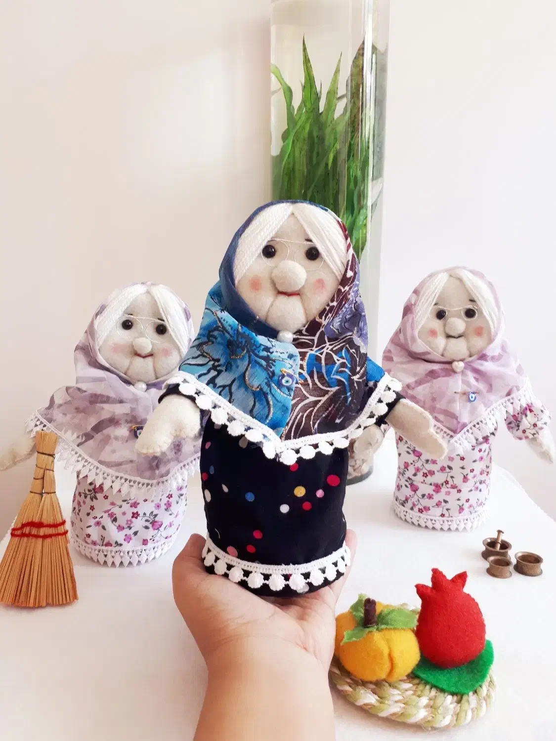 عروسک ننه جون و آقا جون|اسباببازی بچه|کازرون, |دیوار