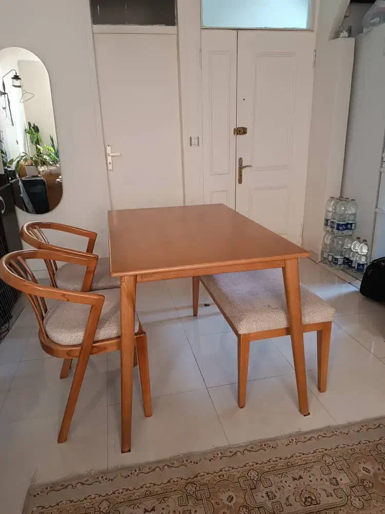 میز ناهار خوری|میز و صندلی غذاخوری|ساری, |دیوار