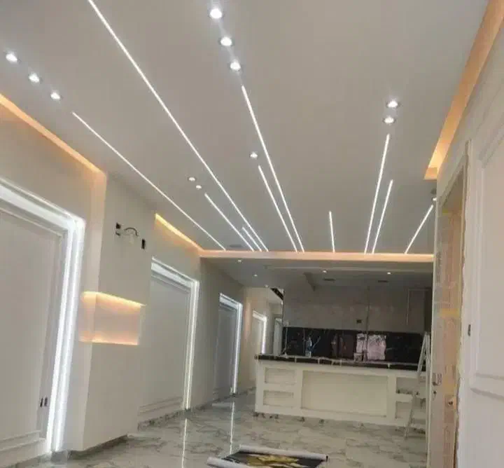 گچ کاری سفیدکاری کناف گچکاری لاین نوری نورپردازی|خدمات پیشه و مهارت|مرودشت, بیست متری بیمارستان|دیوار