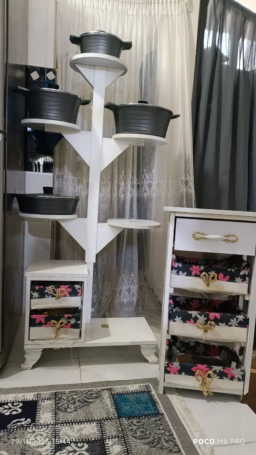 پایه قابلمه تمیز و سالم|آب‌چکان و نظم‌دهنده ظروف|مشهد, همت آباد|دیوار