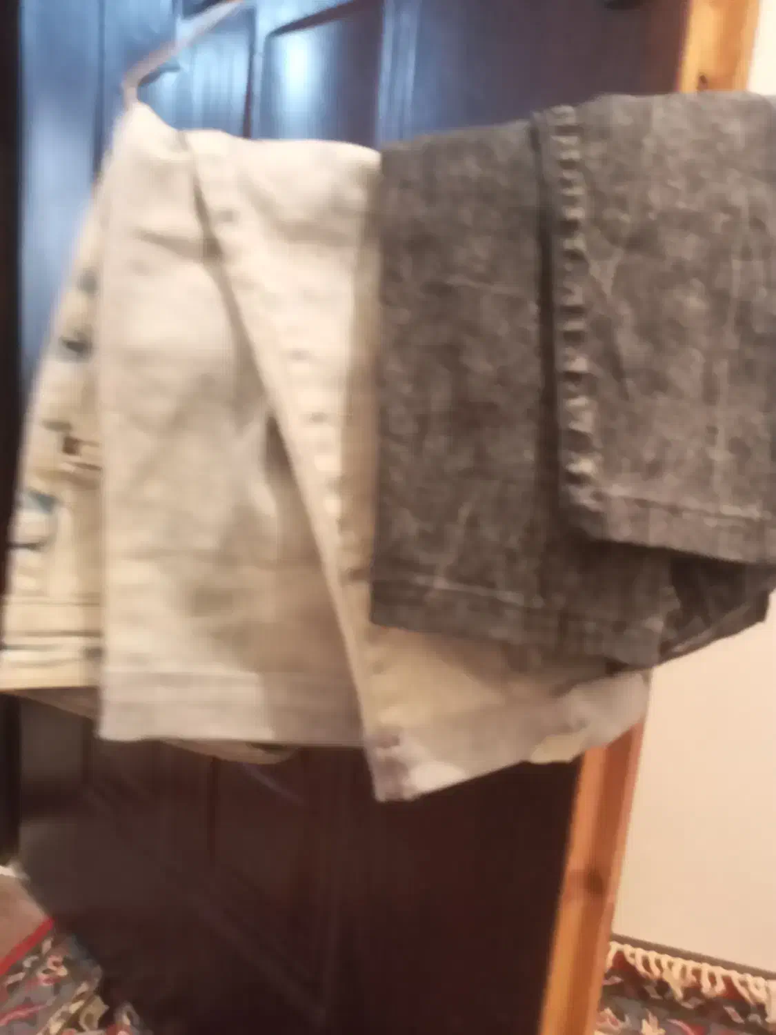 حراج شلوار نولوله ای لی جنس دم پا چاکدار|لباس|خرمآباد, |دیوار