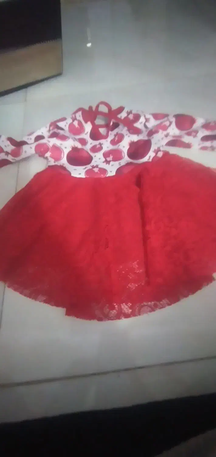 پیرهن شب یلدا بچگانه|کفش و لباس بچه|خمین, |دیوار