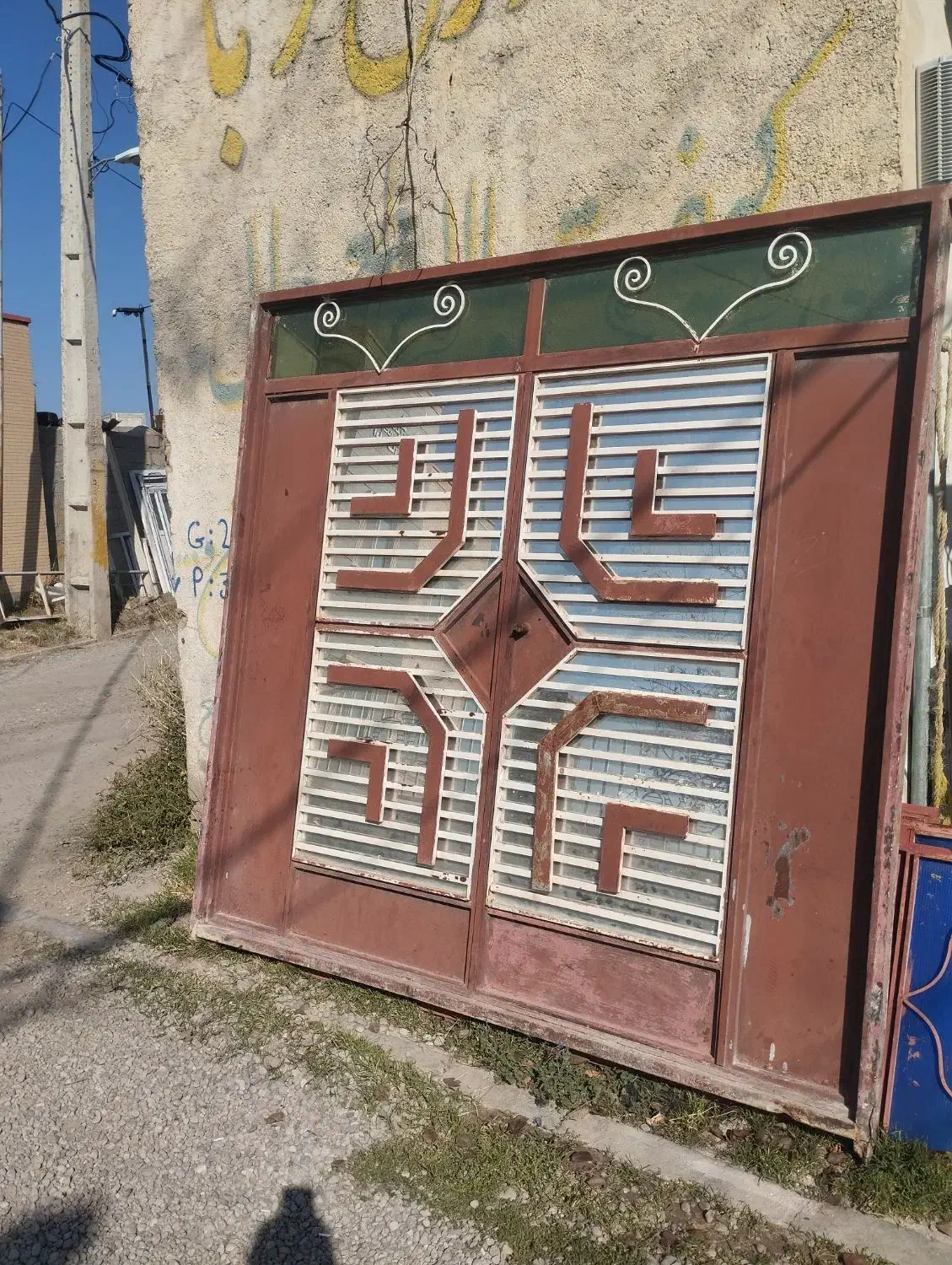 درب ماشین رو سنگین|مصالح و تجهیزات ساختمان|ورزقان, |دیوار