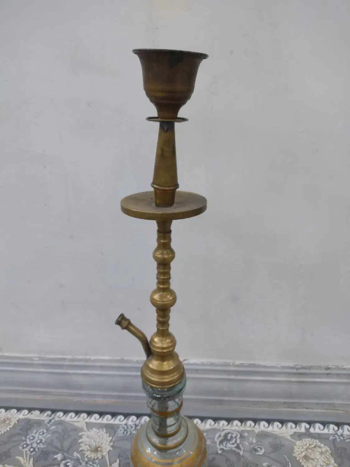 قلیون برنجی|زیورآلات و اکسسوری|کاشمر, |دیوار