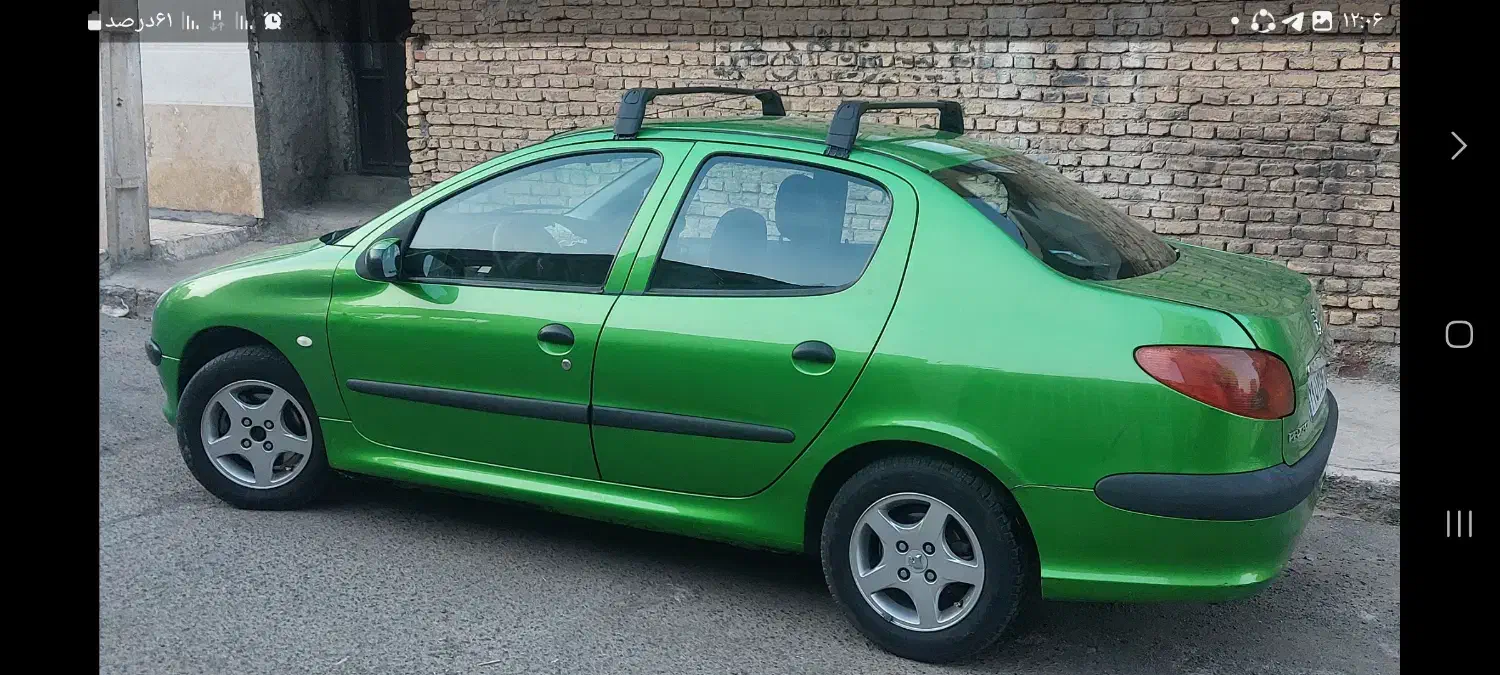 ۲۰۶ اس دی sd|خودرو سواری و وانت|میانه, |دیوار