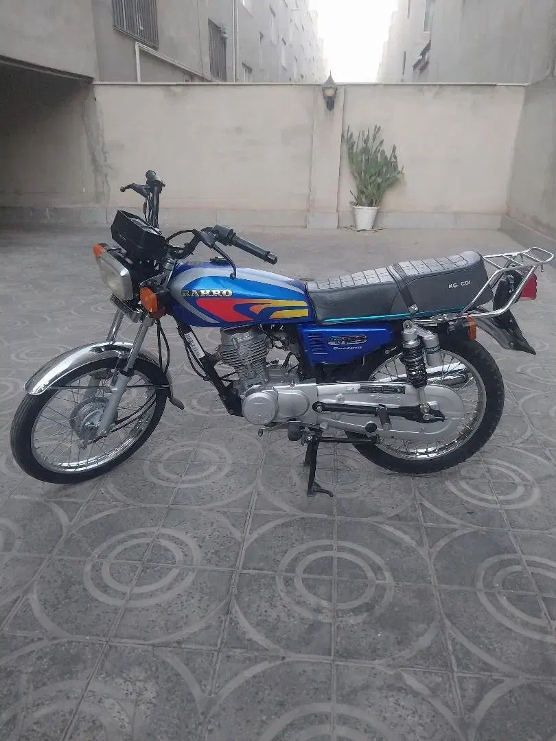 موتور مزایده رهرو ۱۲۵ مدل۹۸ تمام فابریک|موتورسیکلت|هشتگرد, تهران دشت|دیوار