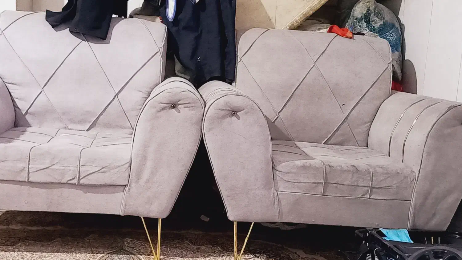 مبل ۷ نفره فروش فوری|مبلمان خانگی و میز عسلی|قم, آذر (نکویی)|دیوار