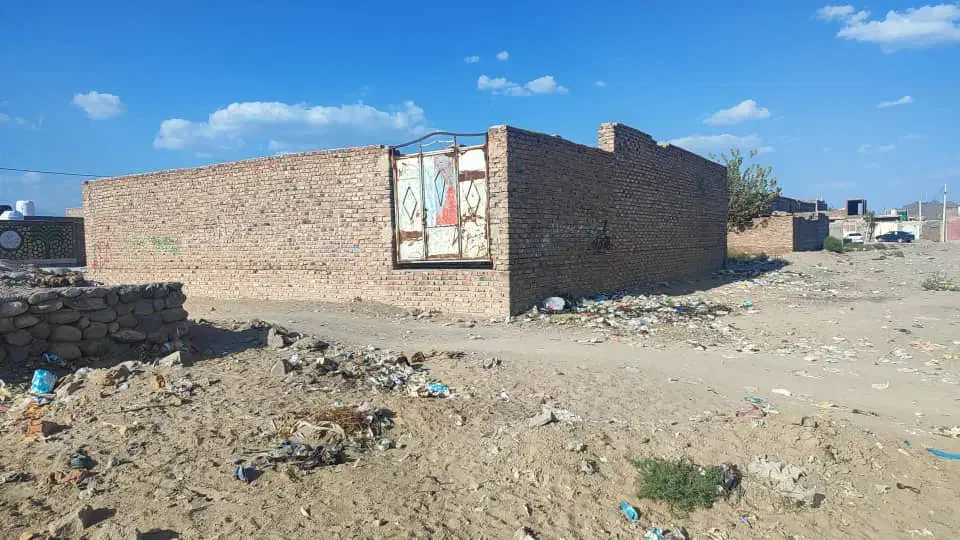 فروش زمین نیمه بند ناصر اباد|فروش زمین و ملک کلنگی|خاش, |دیوار