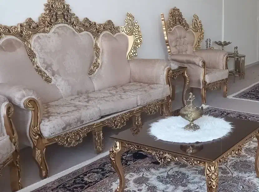 مبل سلطنتی|مبلمان خانگی و میز عسلی|کوهدشت, |دیوار