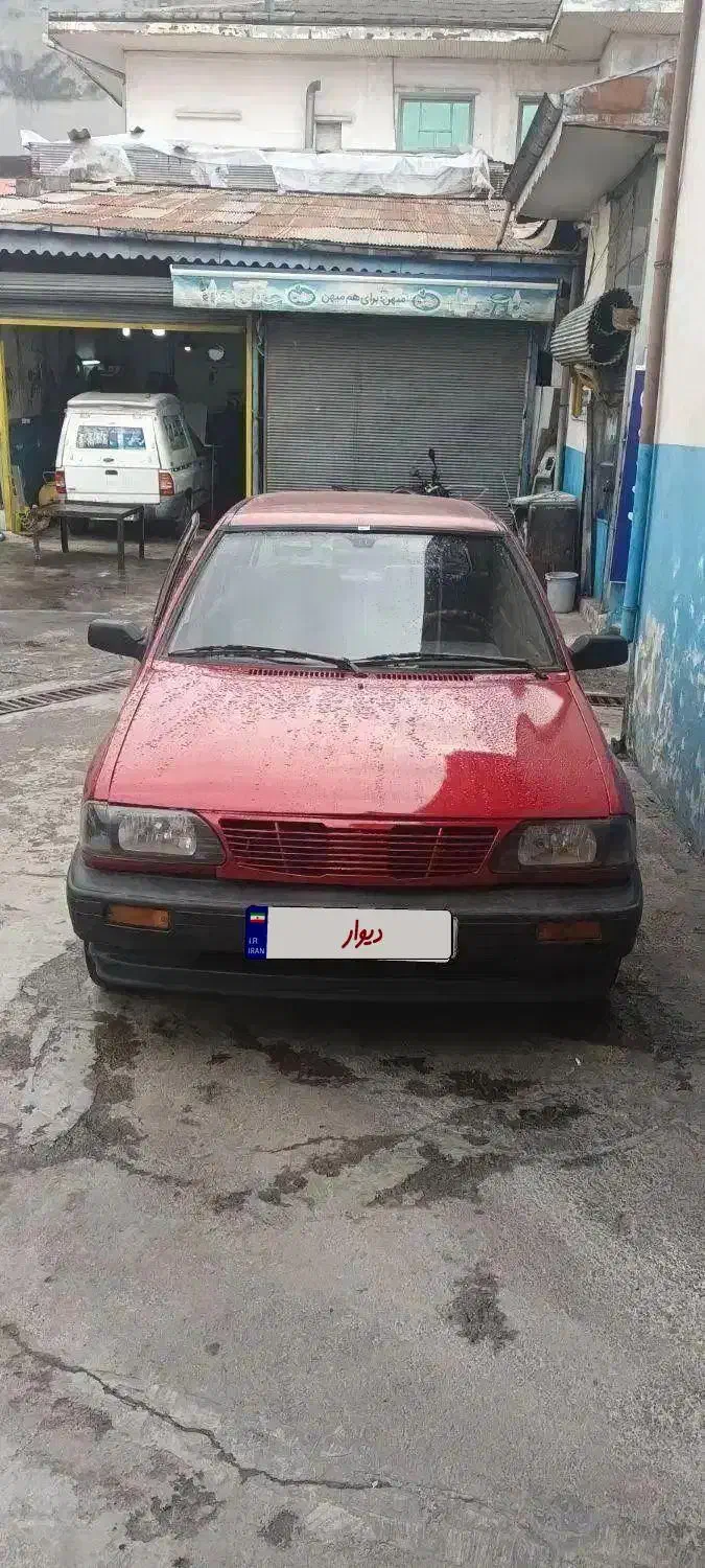 پراید هاچپک آلبالویی|خودرو سواری و وانت|رشت, سعدی (تختی)|دیوار