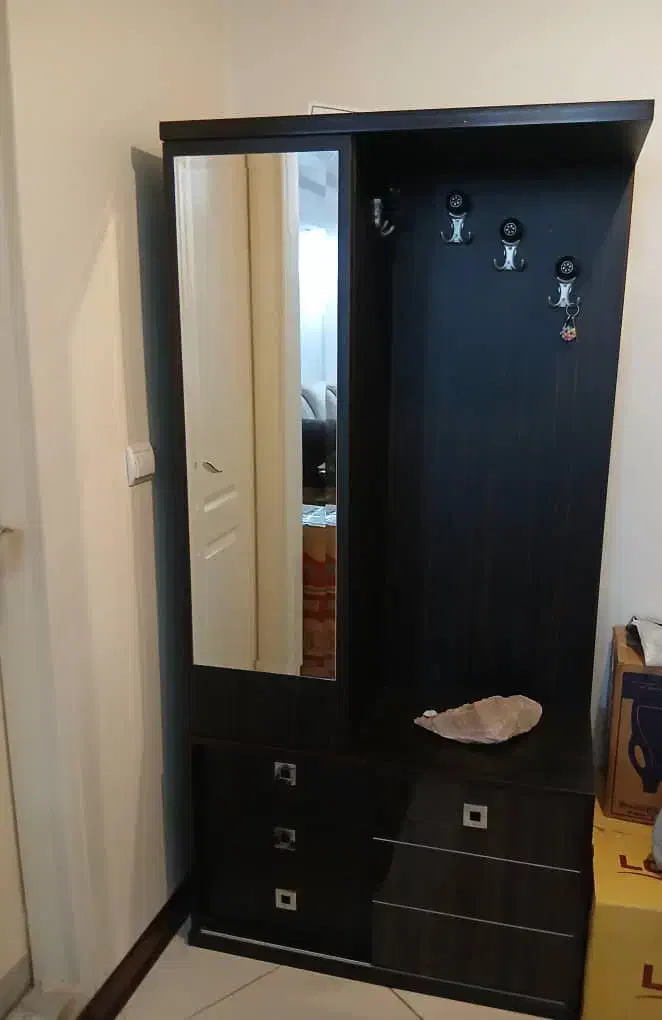 جاکفشی جا لباسی|جاکفشی، کمد، دراور|پاکدشت, پاکدشت (مامازند)|دیوار