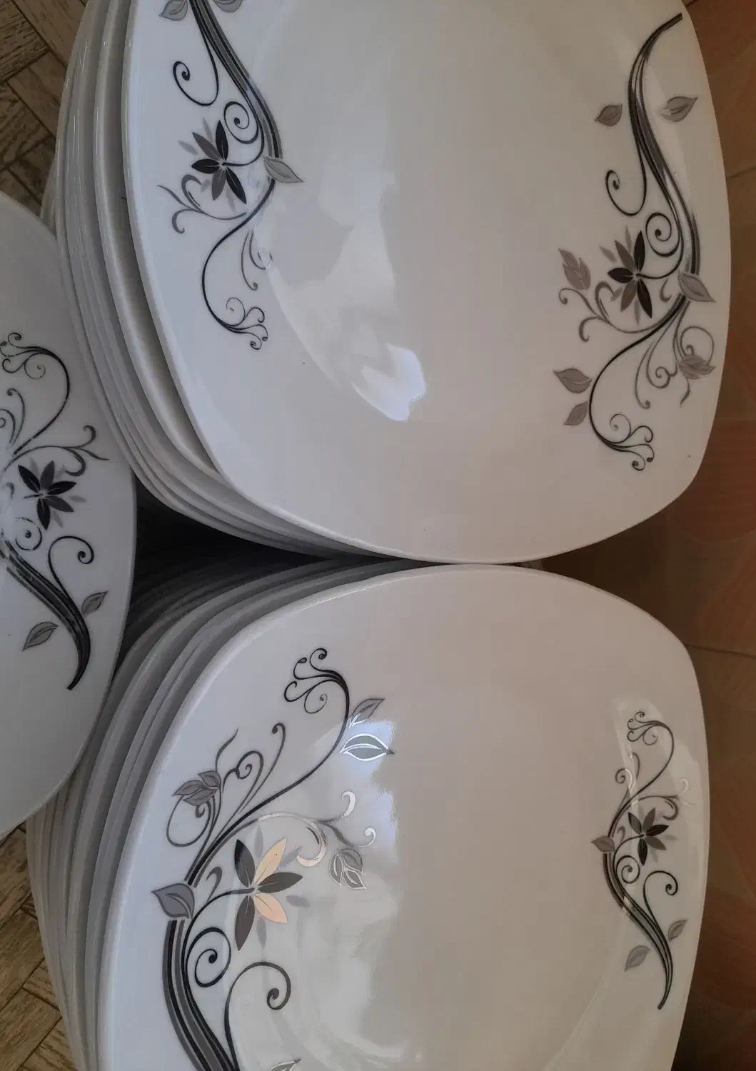 ۸ دست بشقاب چینی پلوخوری|ظروف سرو و پذیرایی|اردبیل, |دیوار