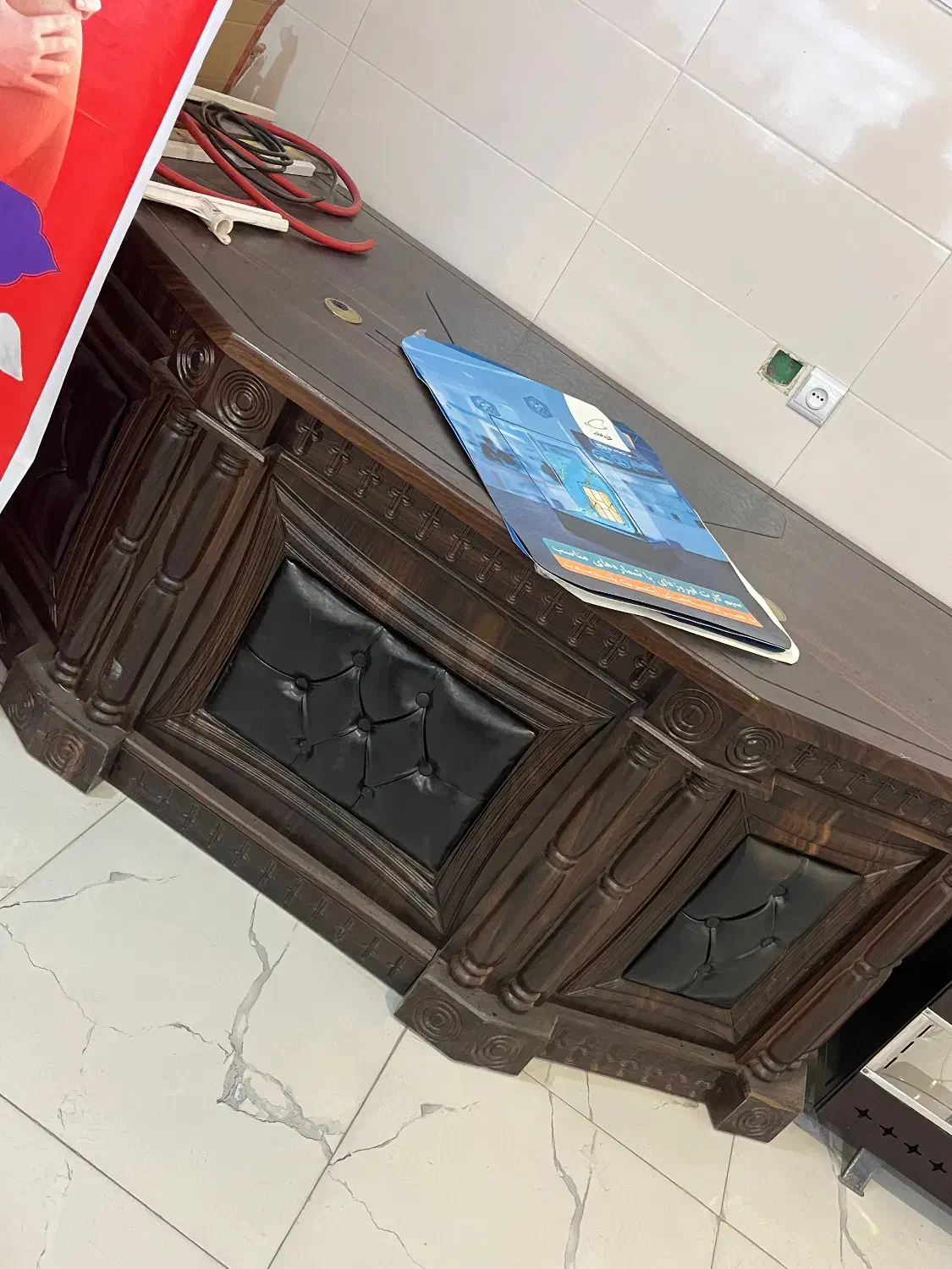 میز چوبی تمیز|مبلمان خانگی و میز عسلی|فارسان, |دیوار