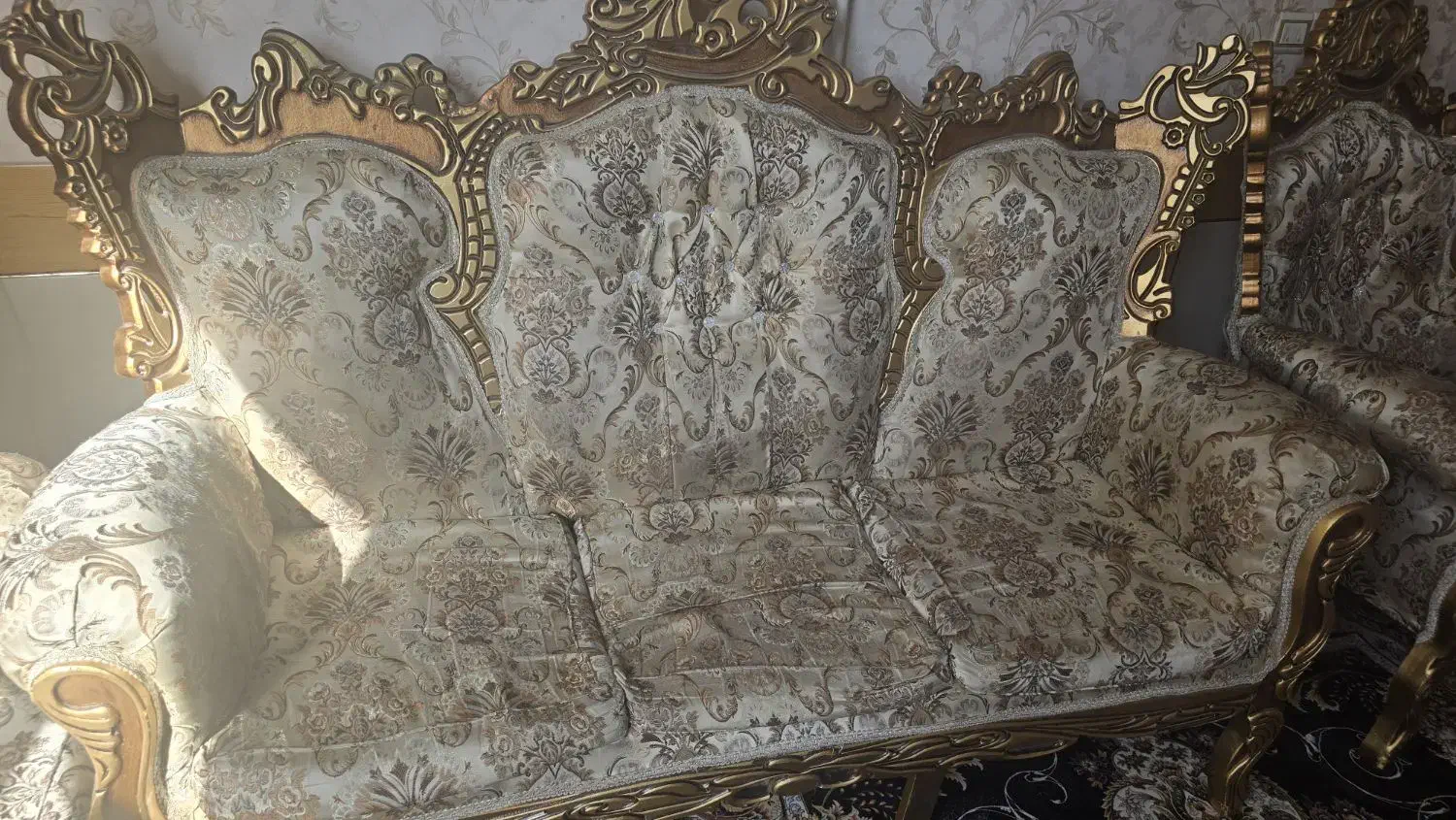 مبل سلتنطی هفت نفره|مبلمان خانگی و میز عسلی|فلاورجان, |دیوار