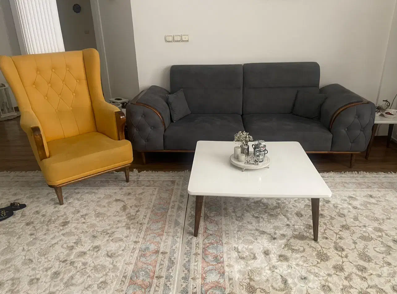 مبلمان کاناپه و میزناهارخوری ۶نفره|مبلمان خانگی و میز عسلی|مشهد, چهارچشمه|دیوار