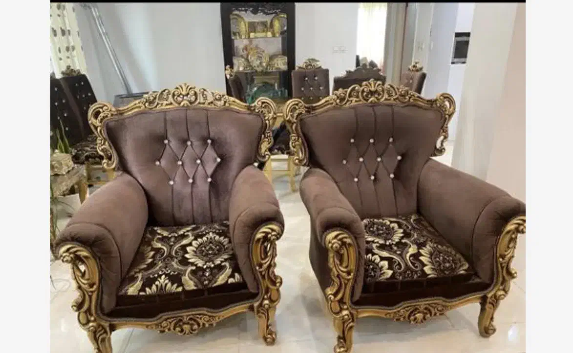 مبلبان و میز نهارخوری ۶نفره|مبلمان خانگی و میز عسلی|لاهیجان, گلستان|دیوار