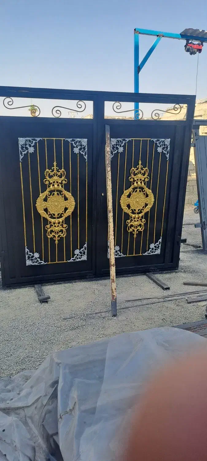 درب ۲لنگه سنگین اماده|مصالح و تجهیزات ساختمان|رامشیر, |دیوار