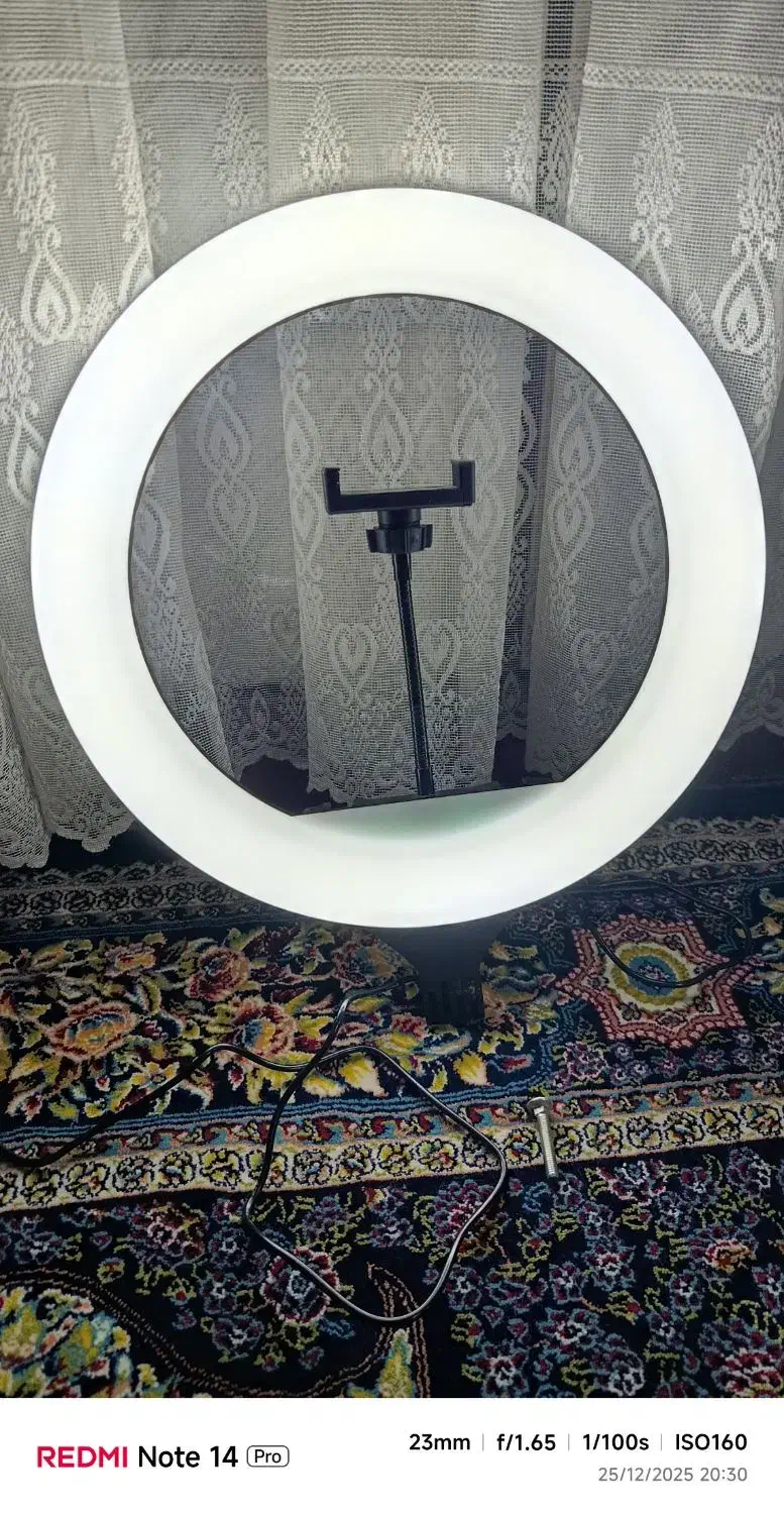 رینگ لایت|دوربین عکاسی و فیلم‌برداری|نهاوند, |دیوار