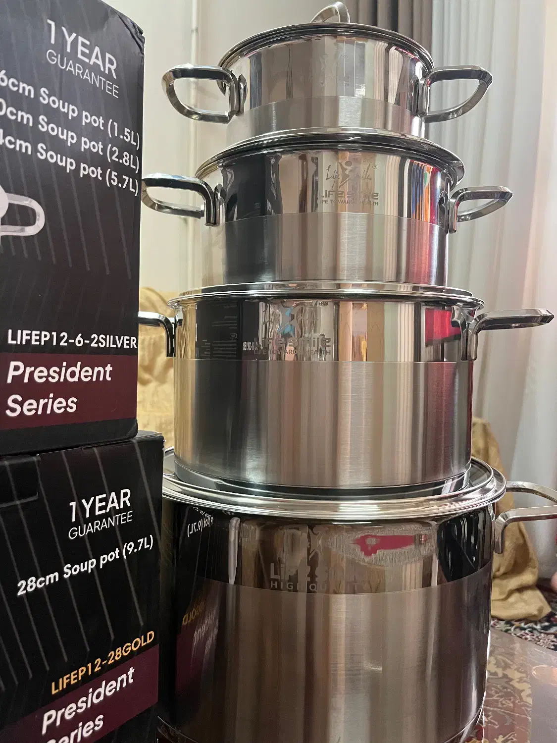 سرویس قابلمه استیل|ظروف پختوپز|دزفول, |دیوار