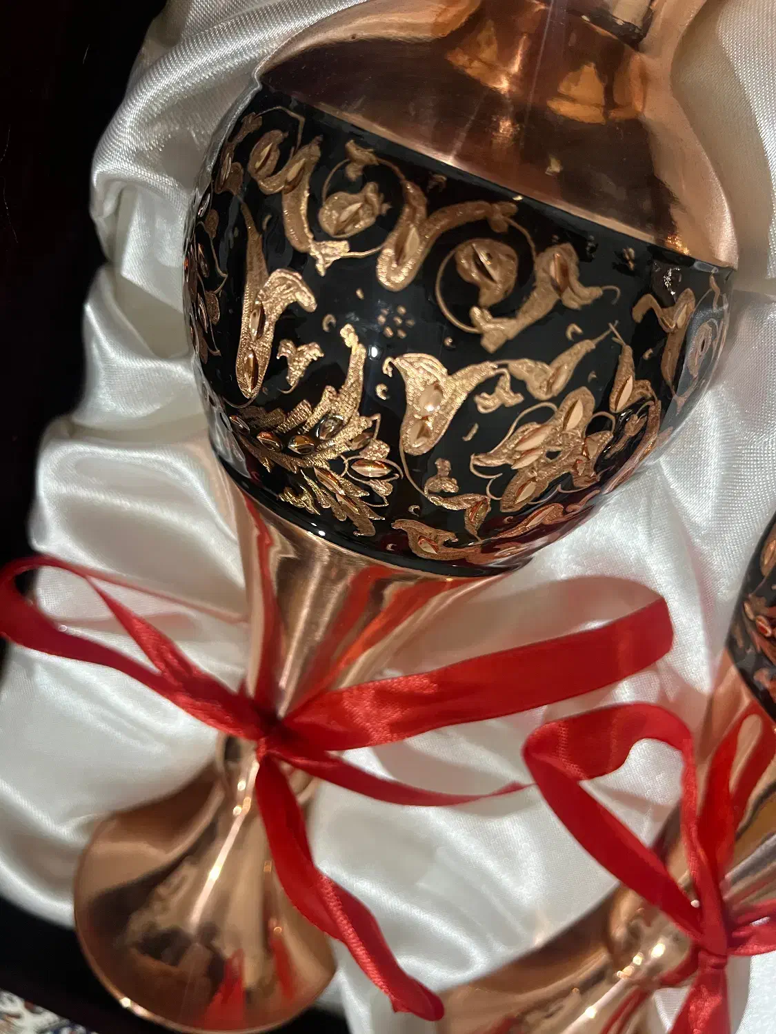 گلدان مسی ۲۵سانتی|صنایع دستی و سایر لوازم تزئینی|گرگان, |دیوار