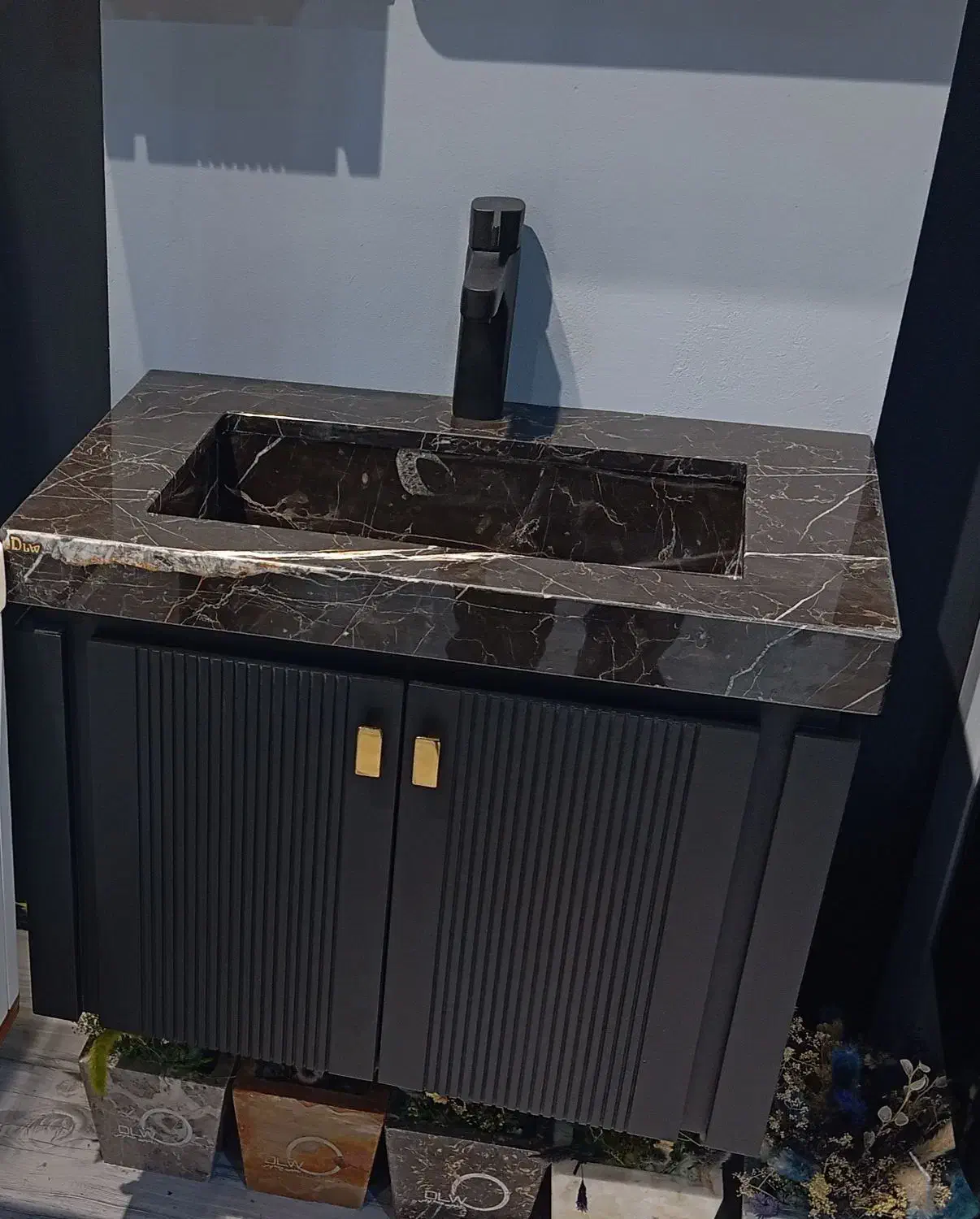 روشویی با کابینت یو پی وی سی|لوازم سرویس بهداشتی|اندیشه, اندیشه فاز ۵|دیوار