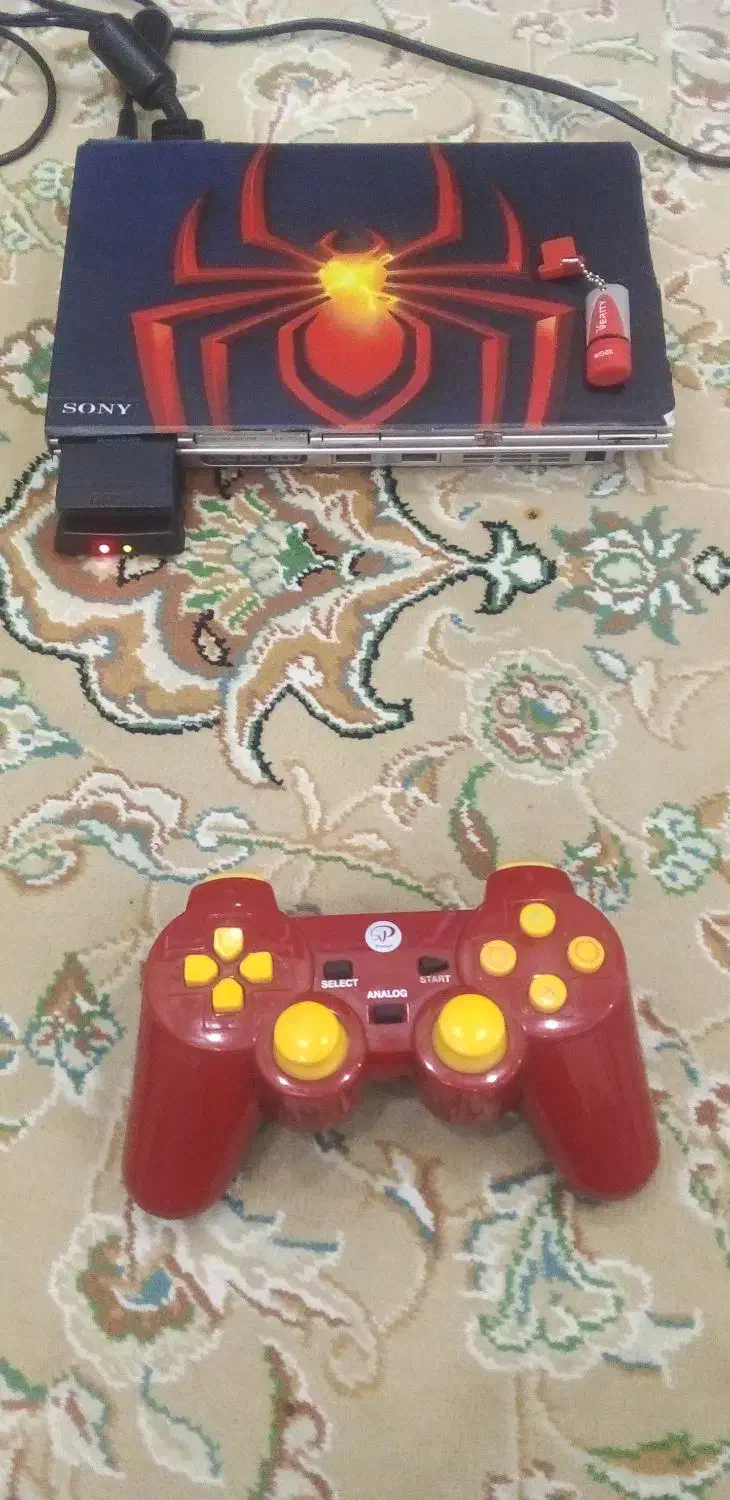 پلی استیشن ۲ سونی ۲ ps2 فلش ۳۲ دسته بی سیم|کنسول، بازی ویدئویی و آنلاین|کرج, فاز ۴ مهرشهر|دیوار