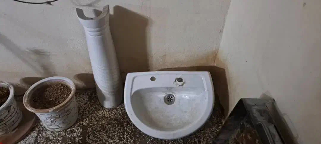 سنگ روشویی همراه پایه|لوازم سرویس بهداشتی|زاهدان, |دیوار