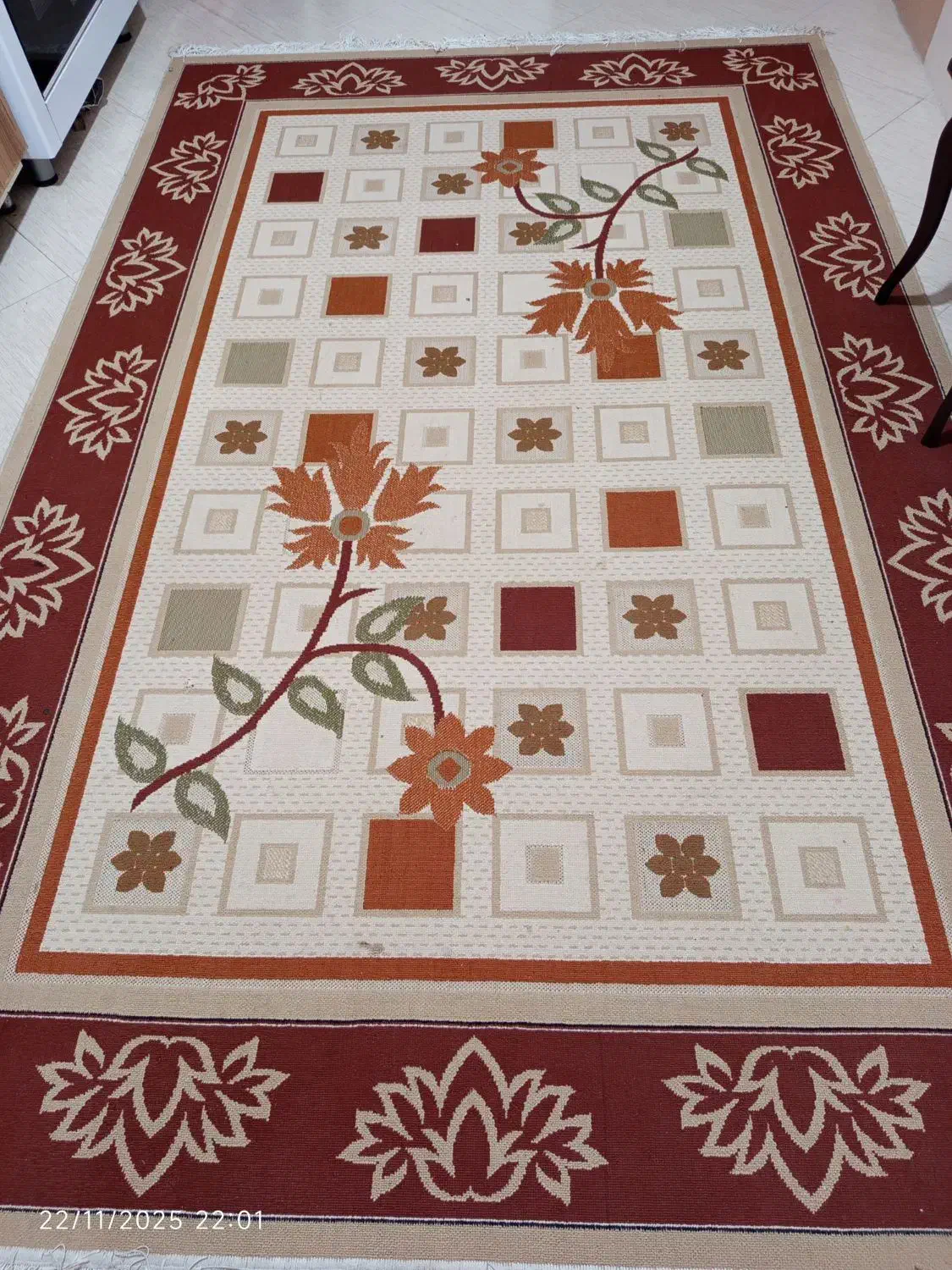 گلیم اشپزخانه|گلیم، جاجیم، گبه|تربت‌حیدریه, پیشکوه|دیوار