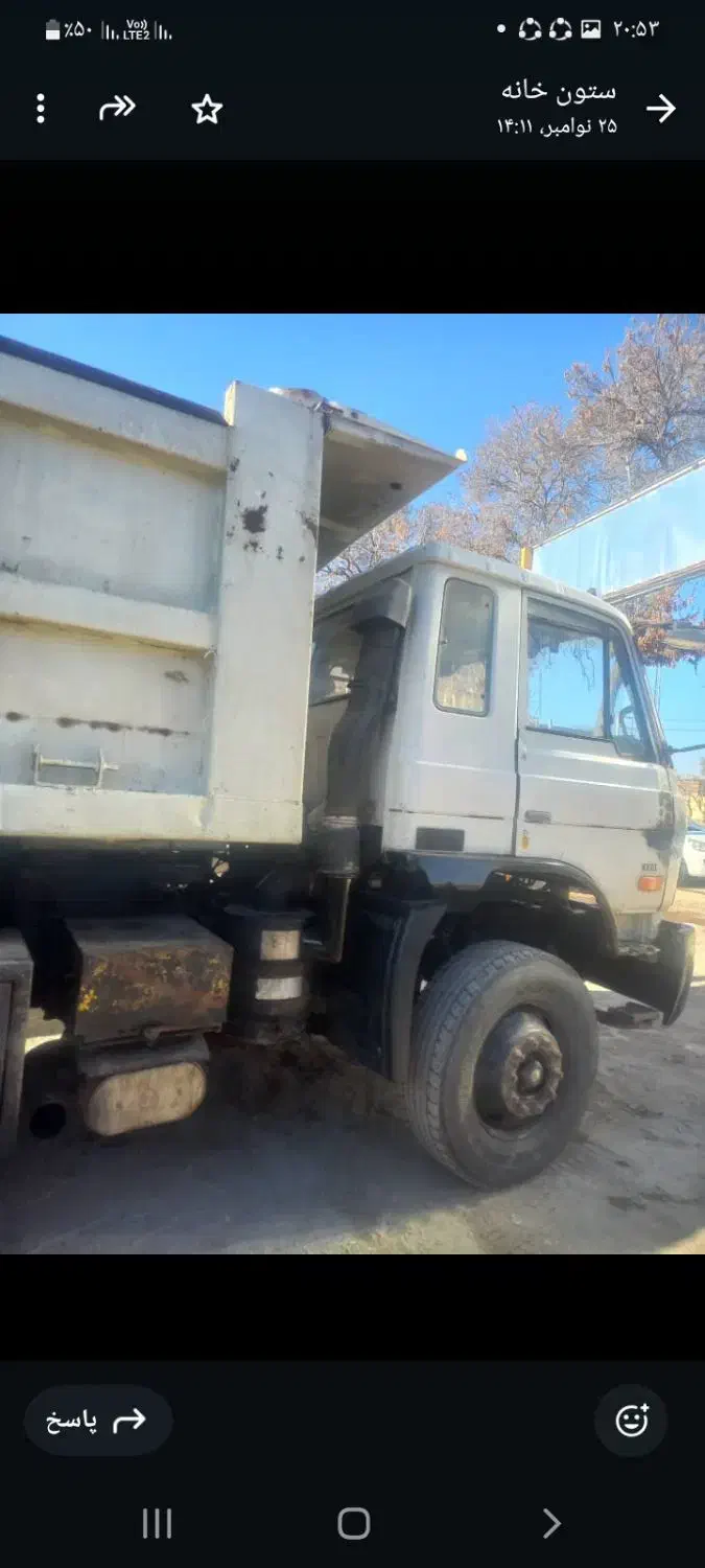 تی ۳۰۰ کمپرسی بدون رنگ فابریک ۲۰۰۵|خودرو سنگین|بجنورد, |دیوار