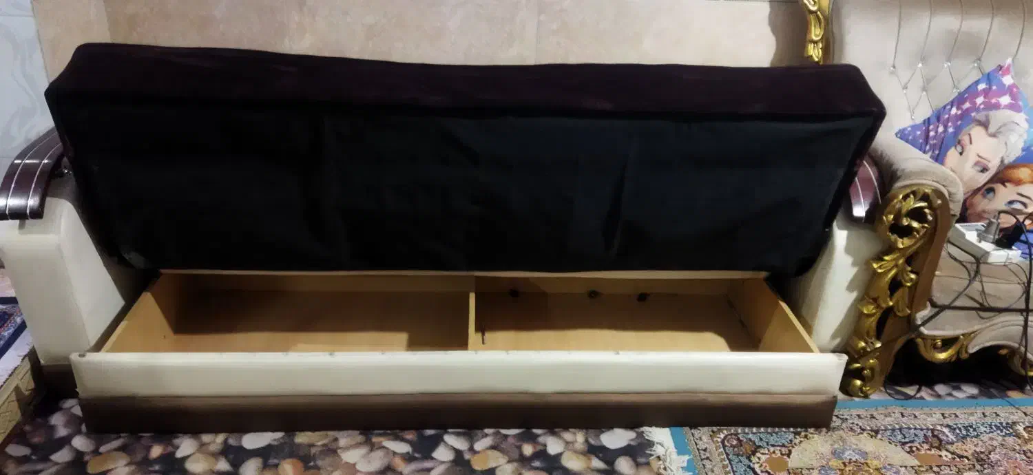 مبل تخت شو دونفره|تخت و سرویس خواب|پاکدشت, پاکدشت (مامازند)|دیوار