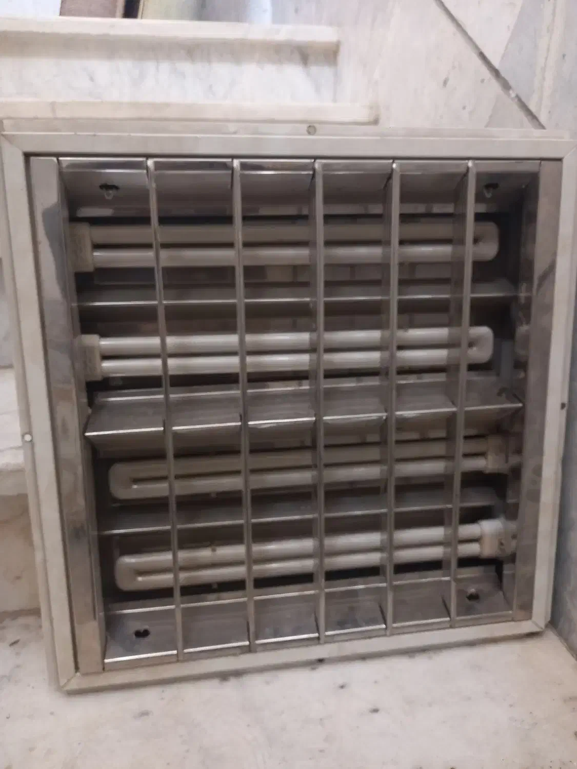 قاب مهتابی ۴ تایی|لامپ و چراغ|ماهدشت, |دیوار