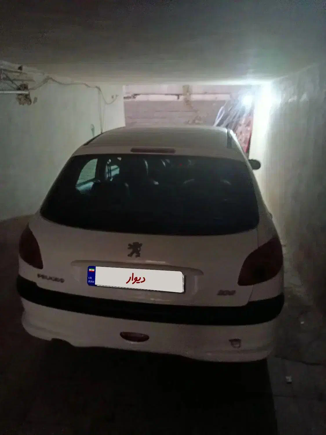 پژو 206تیپ 5|خودرو سواری و وانت|یاسوج, |دیوار