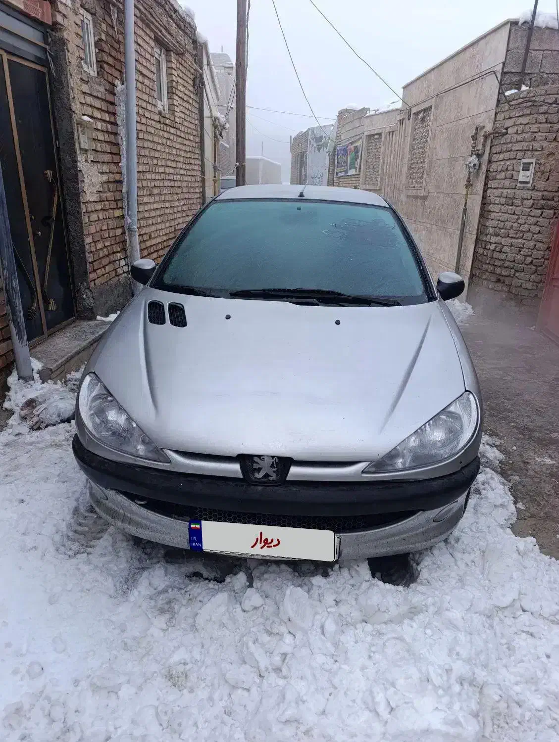 ۲۰۶ تیپ۲ مدل۸۲|خودرو سواری و وانت|خوی, |دیوار