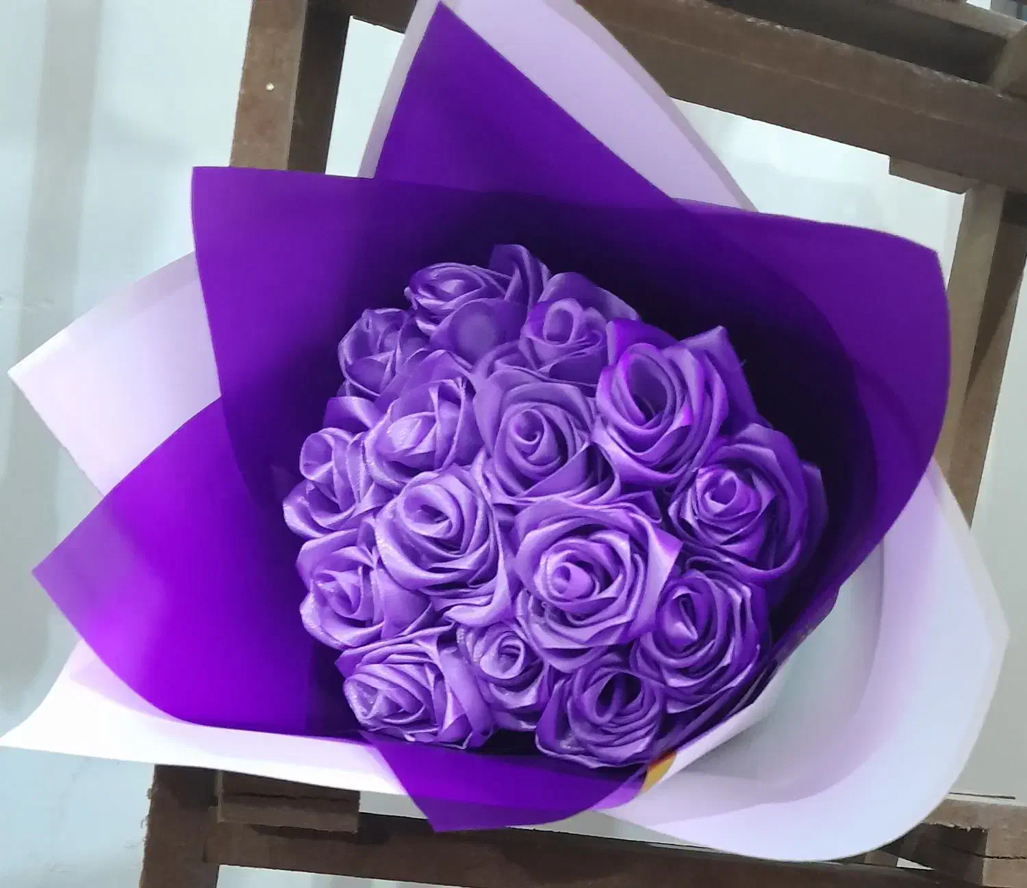 گل ربانی فقظ شاخه ای ۱۹|گل مصنوعی|دوگنبدان, |دیوار