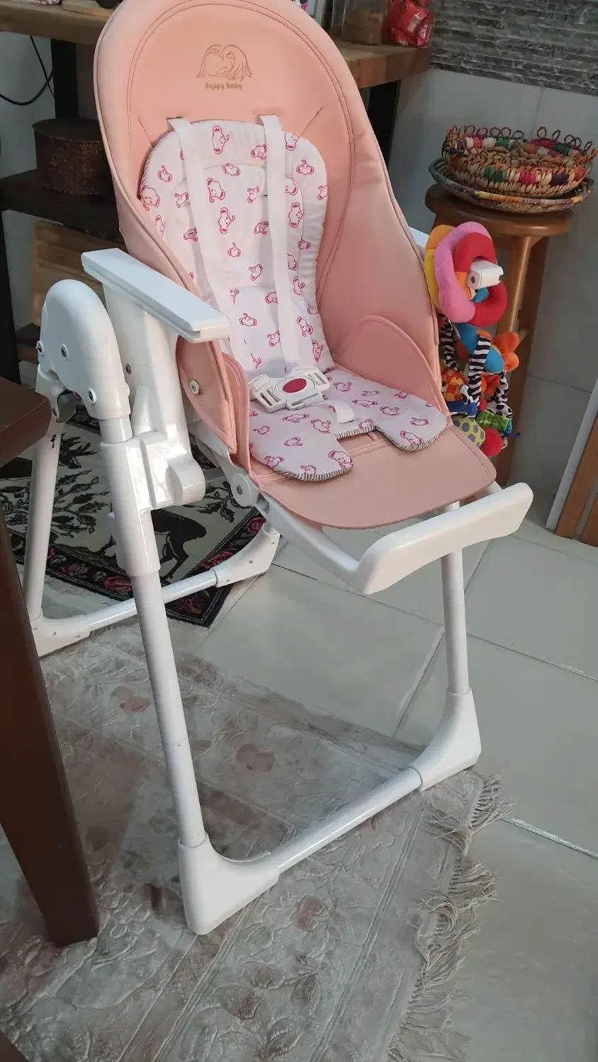 صندلی غذای کودک در حد نو|اسباب و اثاث بچه|اندیشه, اندیشه فاز ۴|دیوار