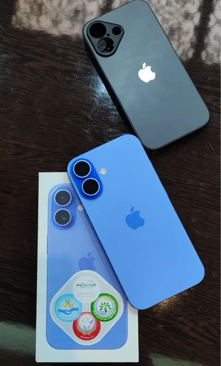 ایفون ۱۶ نرمال شرکتی ریجیستر شده در حد آک|موبایل|کرمانشاه, |دیوار