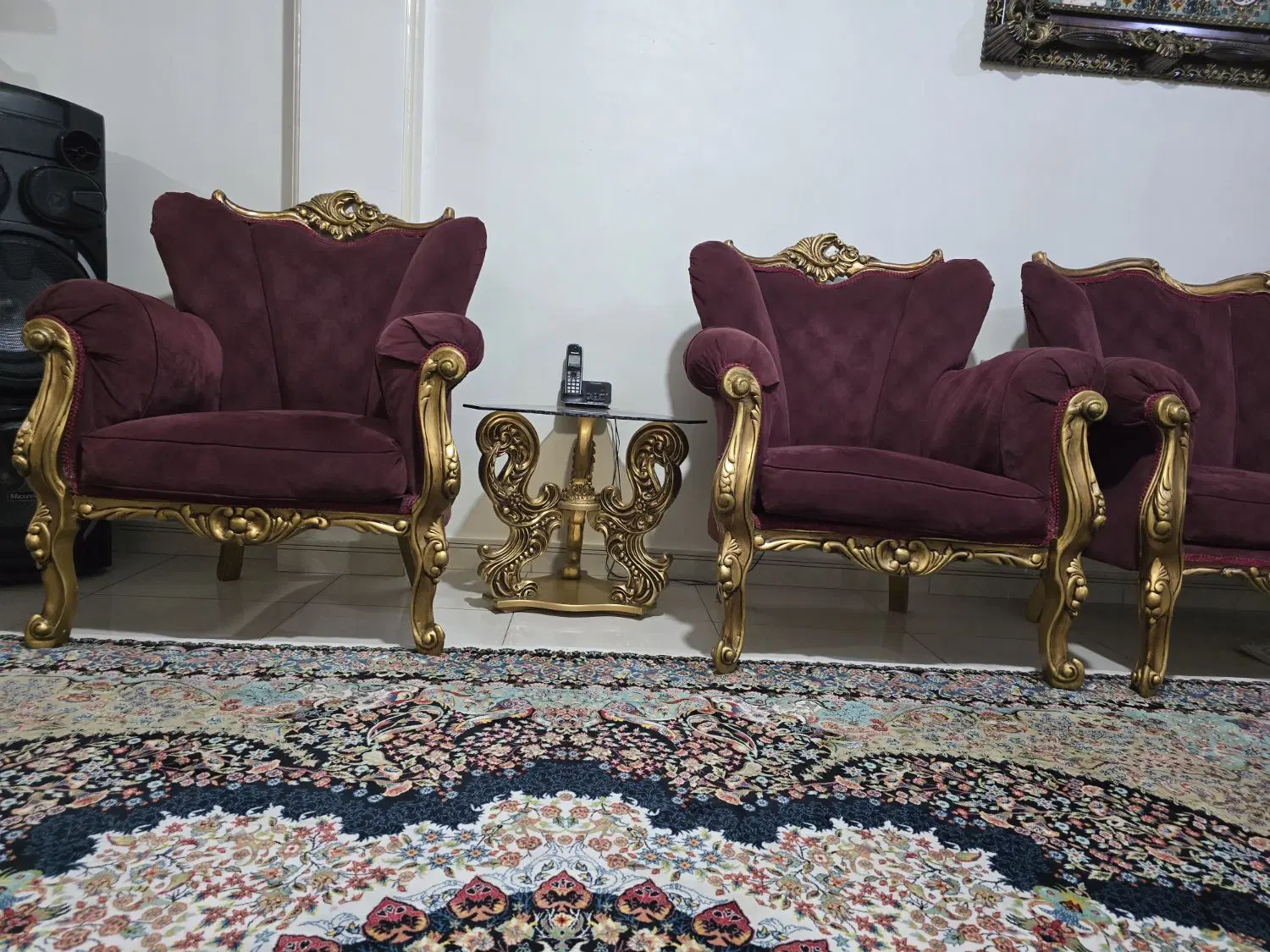 مبل کلاسیک ۷ نفره|مبلمان خانگی و میز عسلی|تهران, خانی آباد نو شمالی|دیوار
