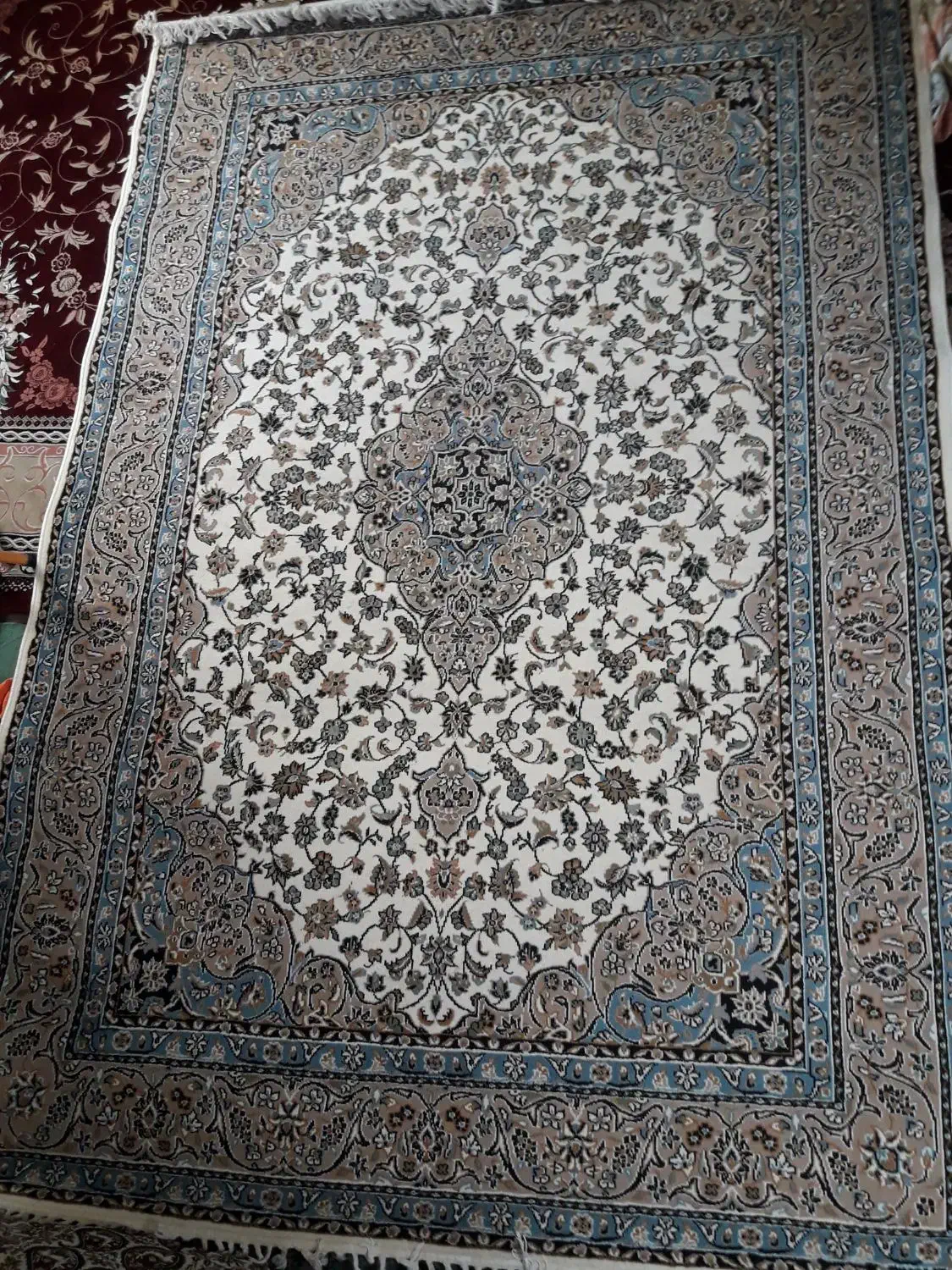 دو تخته فرش ۶متری در حد نو|فرش|قزوین, |دیوار