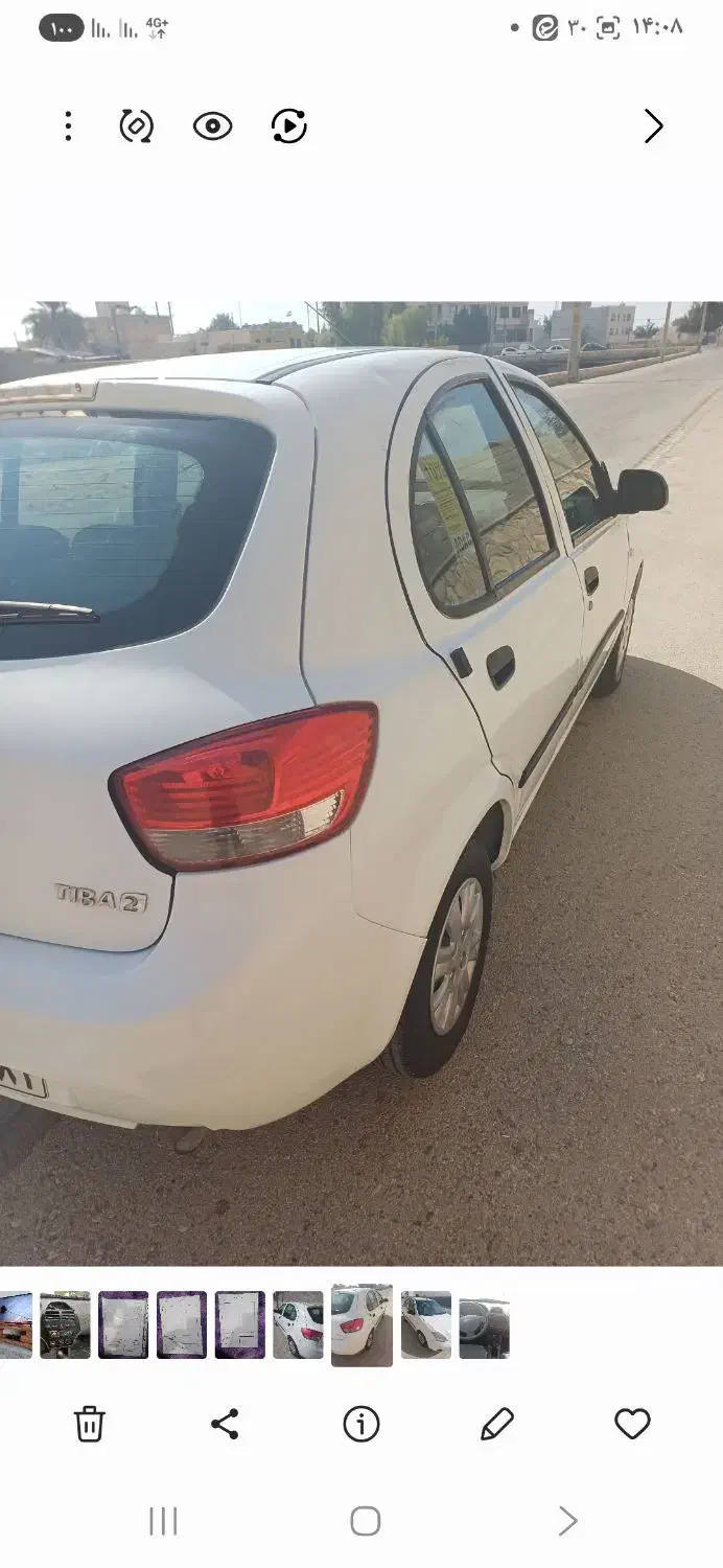 فروش  تیبا دو|خودرو سواری و وانت|بندر کنگان, |دیوار