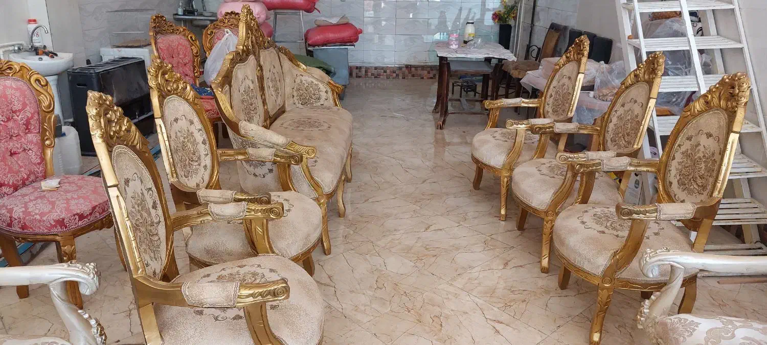 مبل فرهی چوبی|مبلمان خانگی و میز عسلی|مشگین شهر, |دیوار