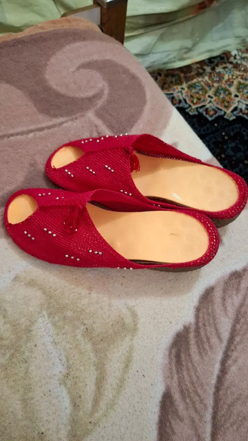 دمپایی دست دوز|کیف، کفش، کمربند|اردبیل, |دیوار