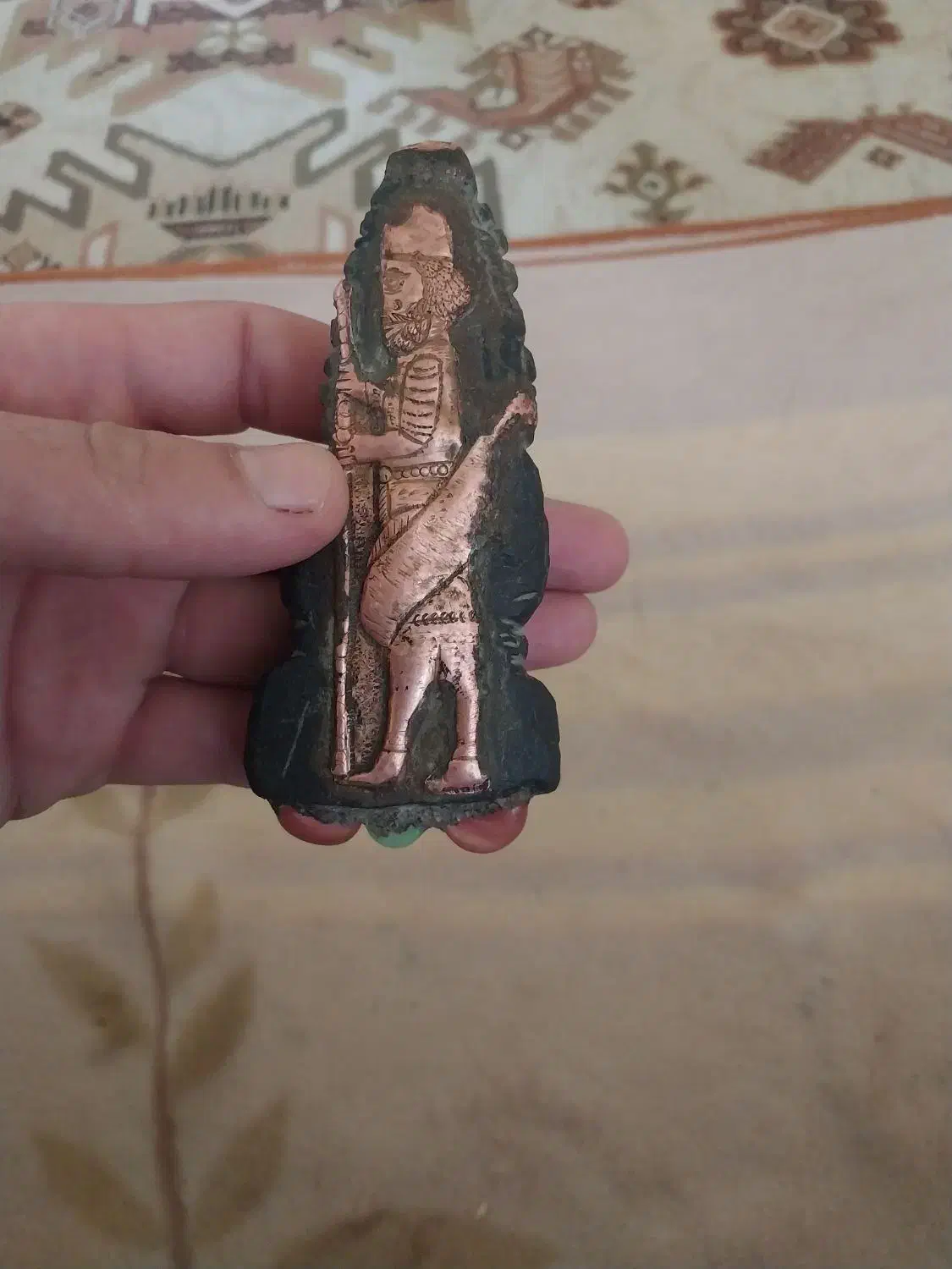 سنگ بت آنتیک|کلکسیون اشیاء عتیقه|شهرکرد, |دیوار