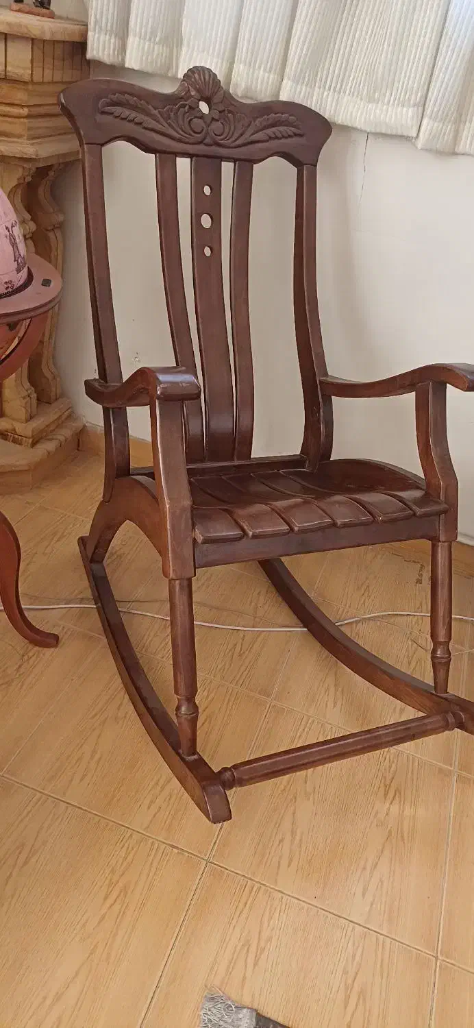 صندلی راک تمام چوب|صندلی و نیمکت|تبریز, |دیوار